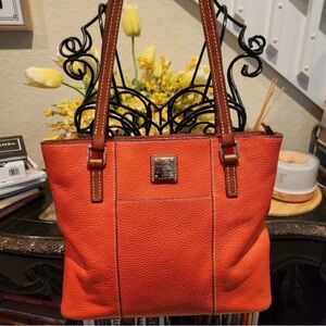 Dooney & Bourke Pebble Leather Lexington Tote